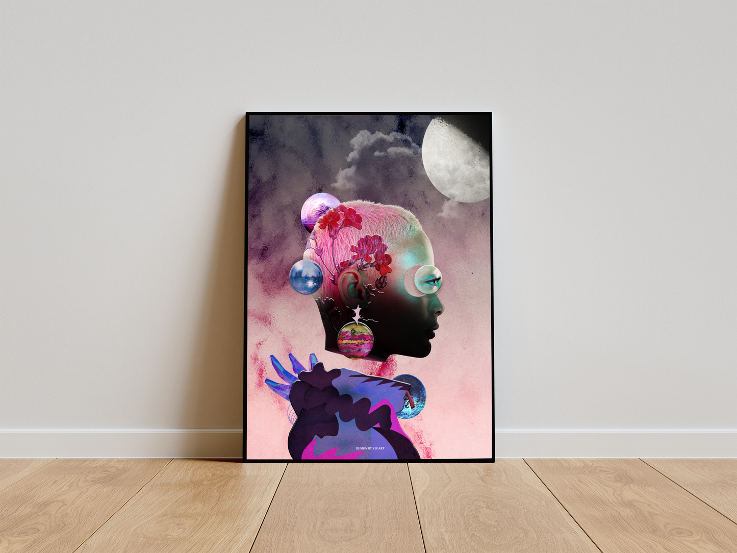 ECLIPSE FRAMED POSTER