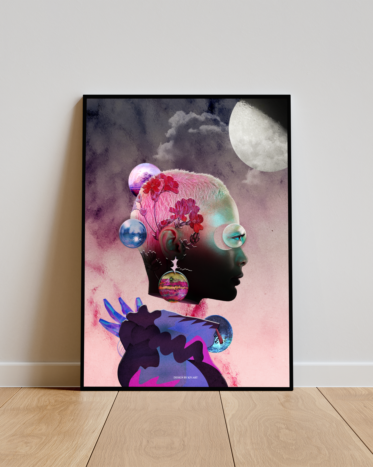 ECLIPSE FRAMED POSTER
