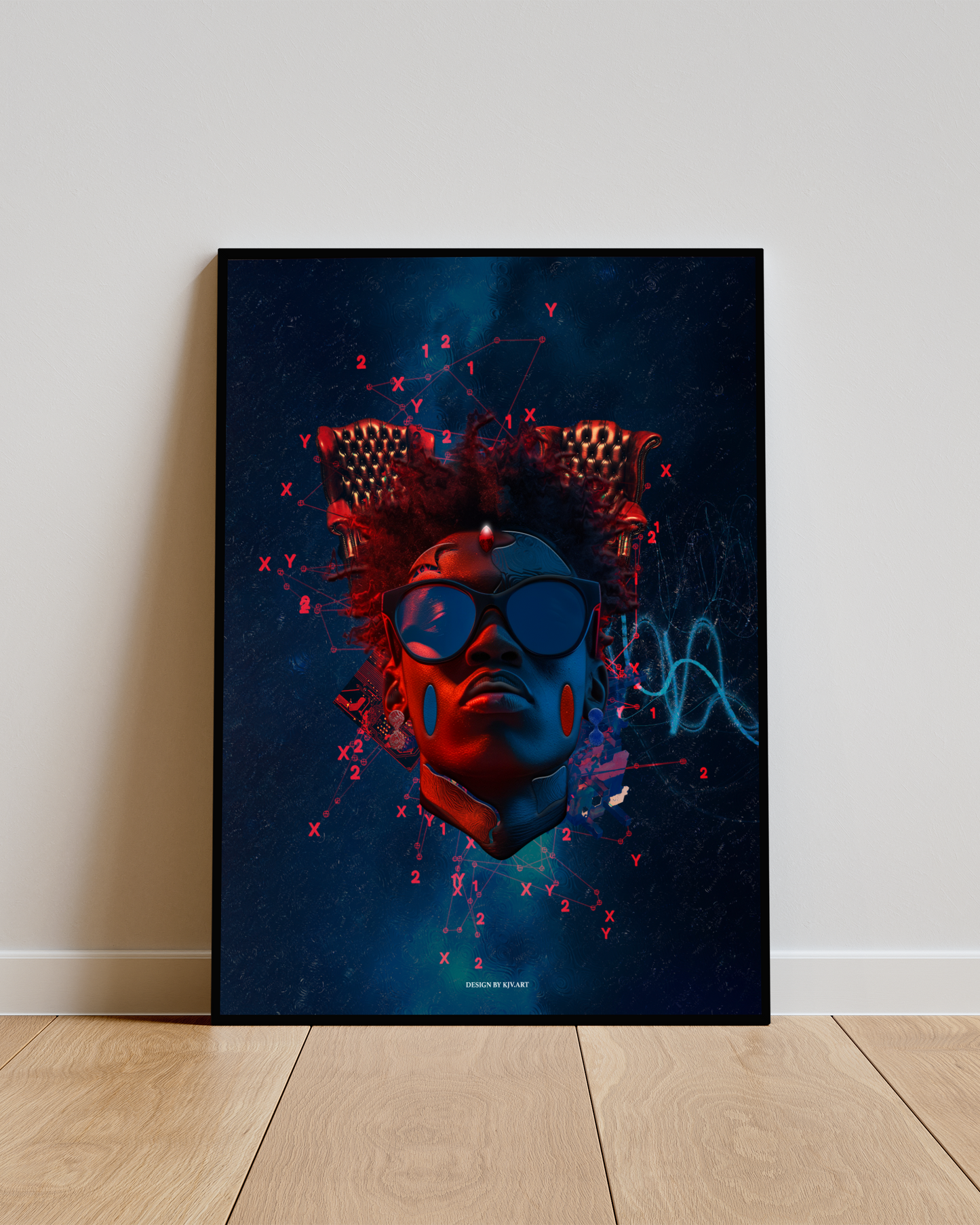 MATRIX FRAMED POSTER