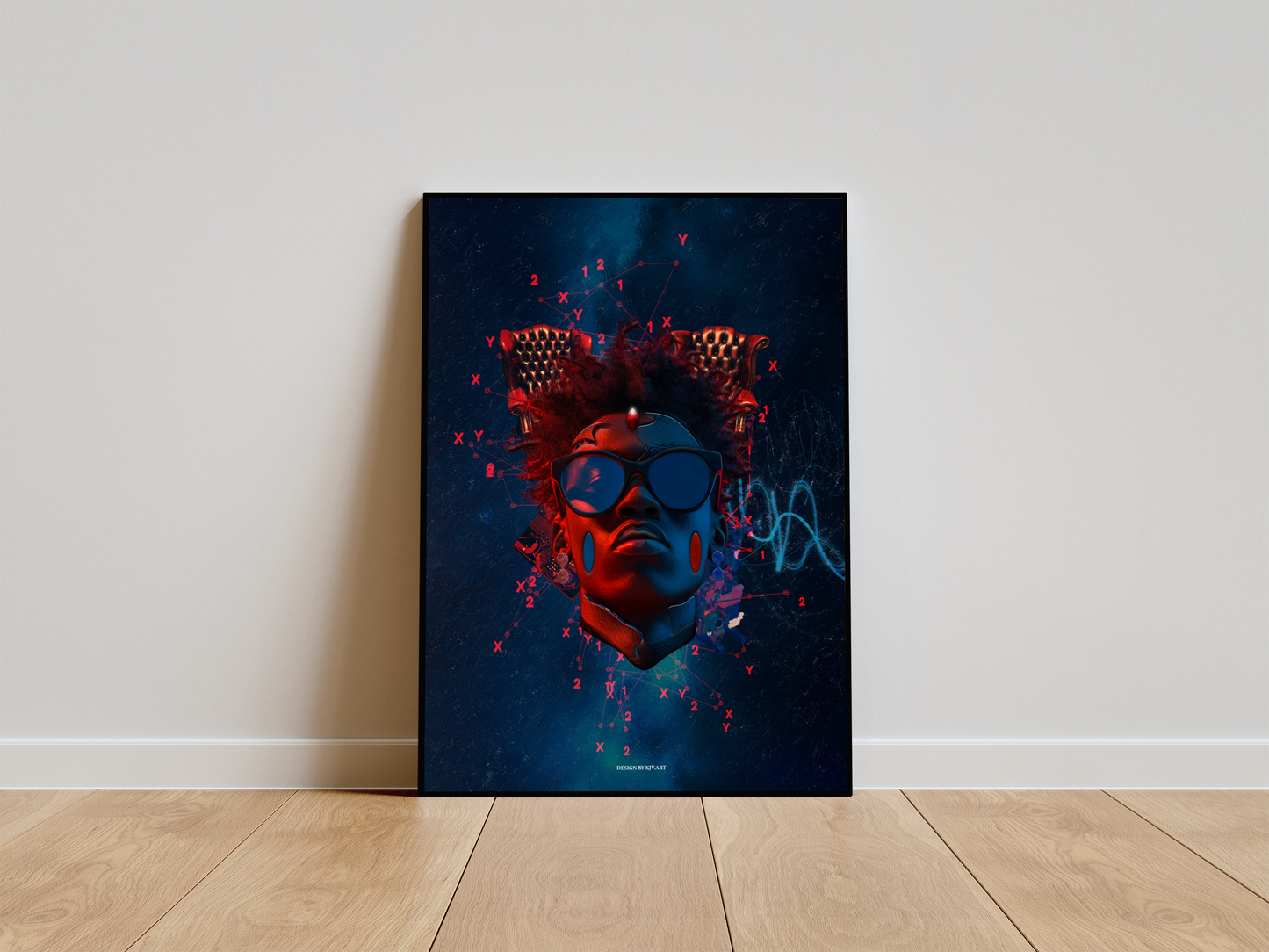 MATRIX FRAMED POSTER