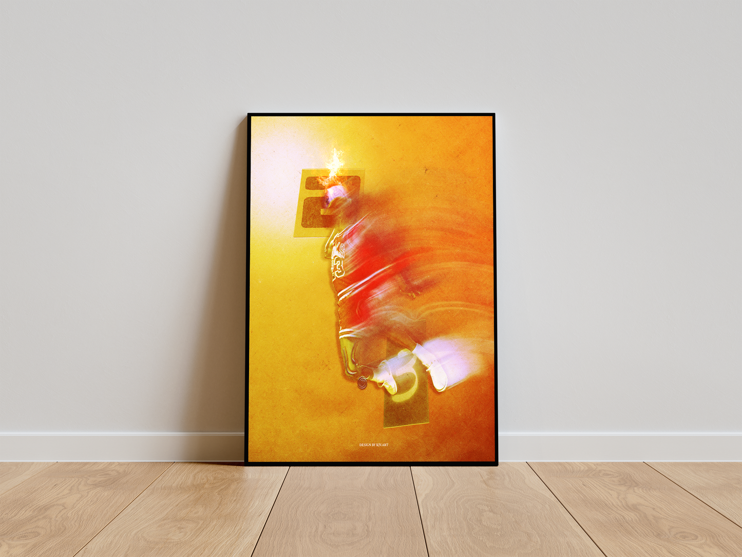JORDAN FRAMED POSTER