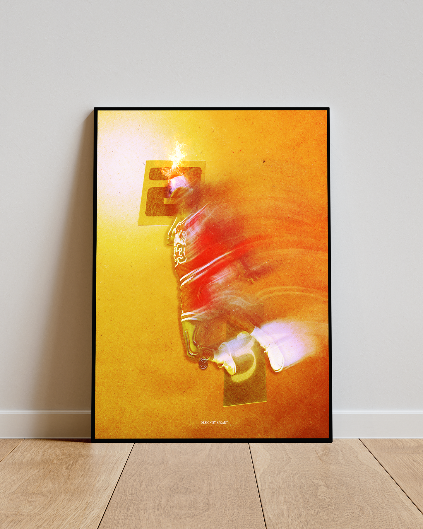 JORDAN FRAMED POSTER