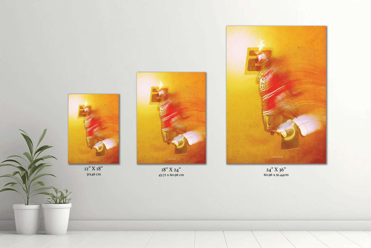 JORDAN FRAMED POSTER