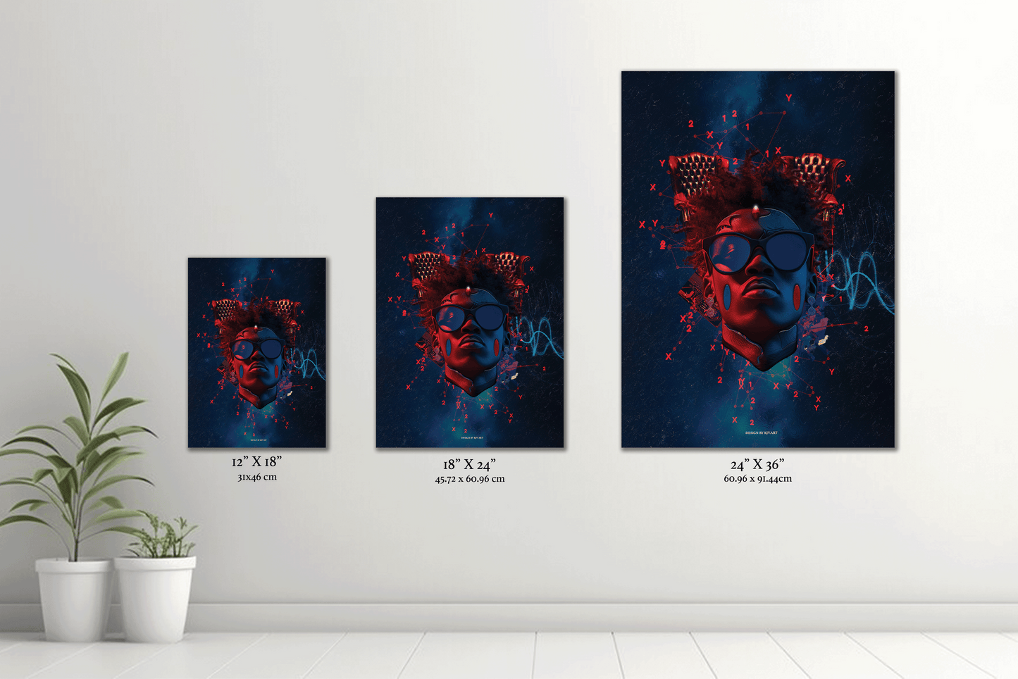 MATRIX FRAMED POSTER