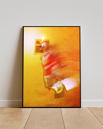 JORDAN FRAMED POSTER